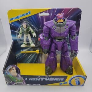 Disney Pixar Imaginext Lightyear Battle Blast Zurg Action Figure Toy